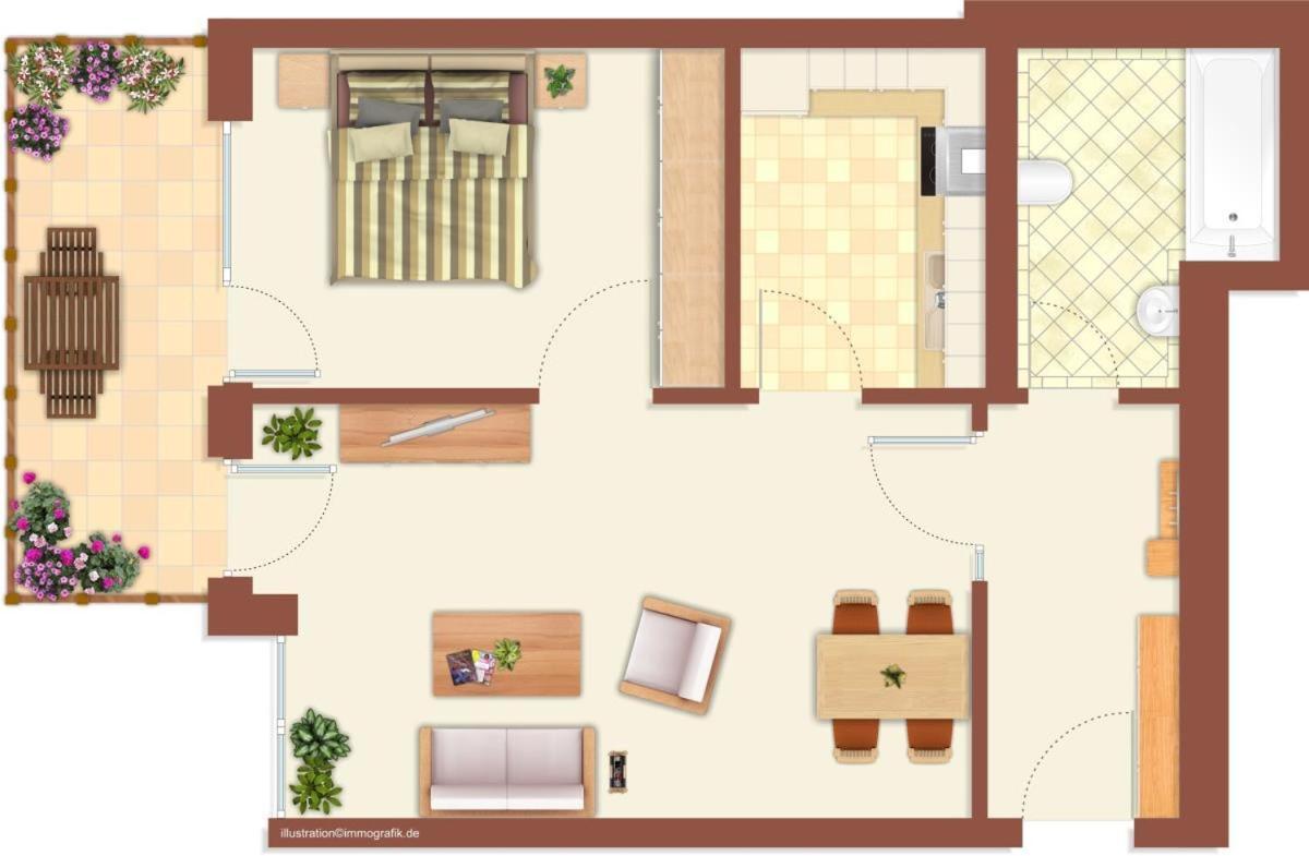 Caroline Apartment Rostock Exterior photo